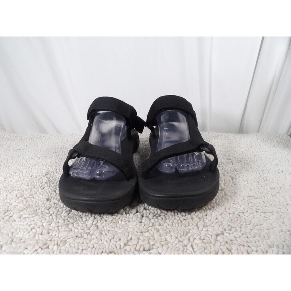 Camel Crown Mens Black Adjustable Strap Comfort Sports Sandals Size 10 - Picture 3 of 8